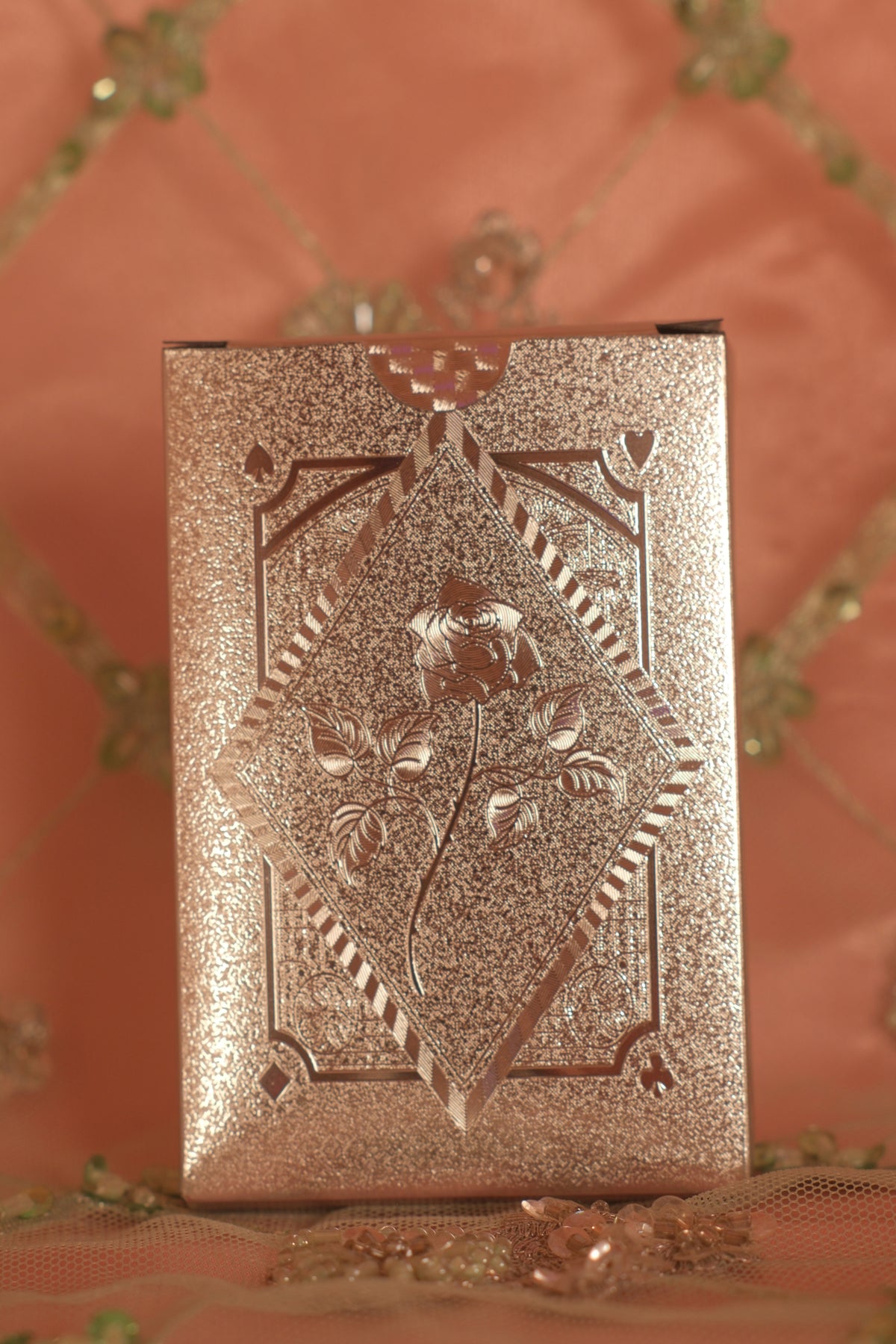 Metallic Silver Cartomancy Deck | Traditional Fortune-Telling Playing Cards