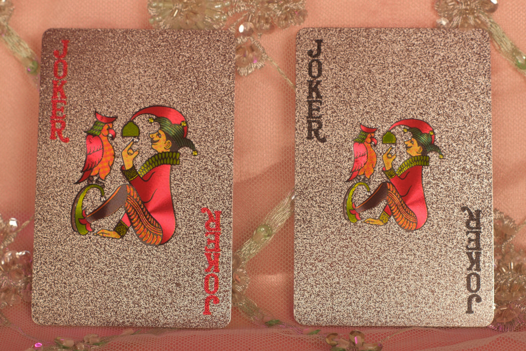 Metallic Silver Cartomancy Deck | Traditional Fortune-Telling Playing Cards