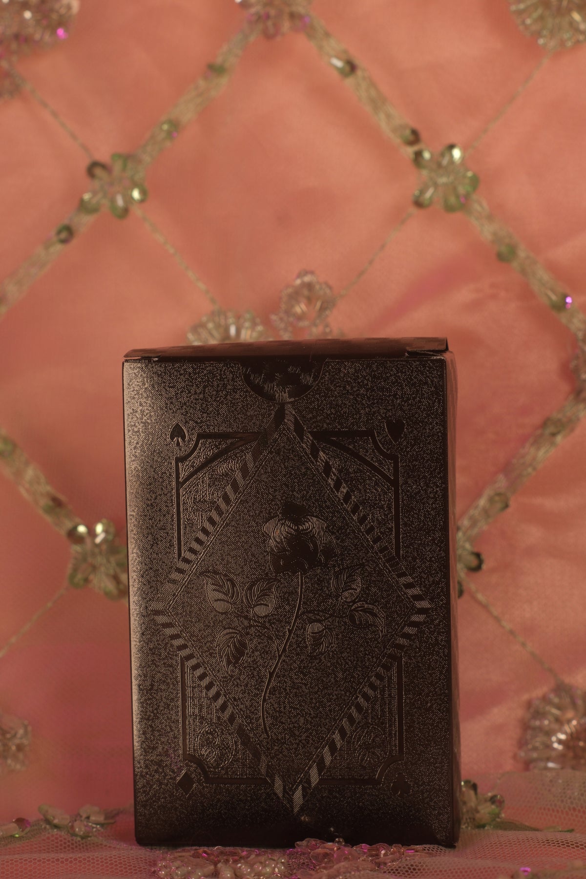 Midnight Black Cartomancy Deck | Traditional Fortune-Telling Playing Cards