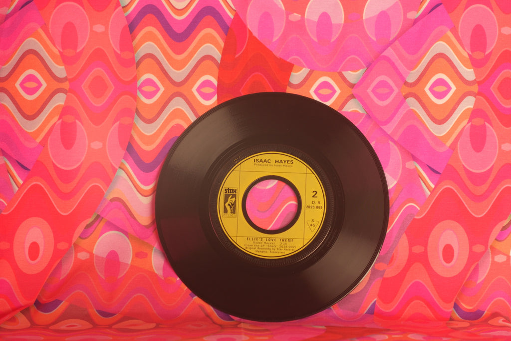 Isaac Hayes - Theme From Shaft - RARE 1971 French Stax 7" Single (2025 069) - G / G