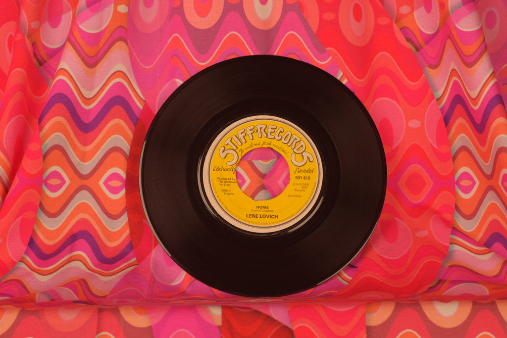 Lene Lovich – "Lucky Number" b/w "Home" 7" Vinyl Single (Stiff Records, 1979) - VG / G