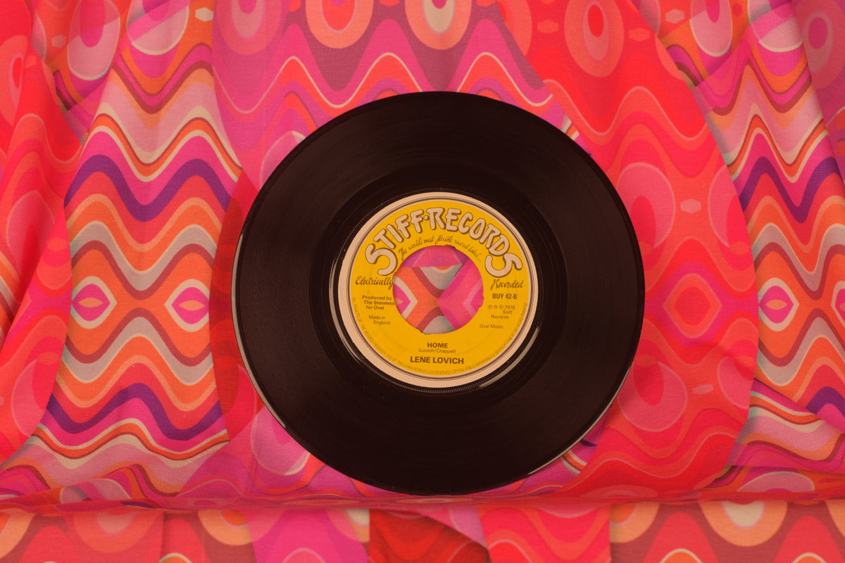 Lene Lovich – "Lucky Number" b/w "Home" 7" Vinyl Single (Stiff Records, 1979) - VG / G