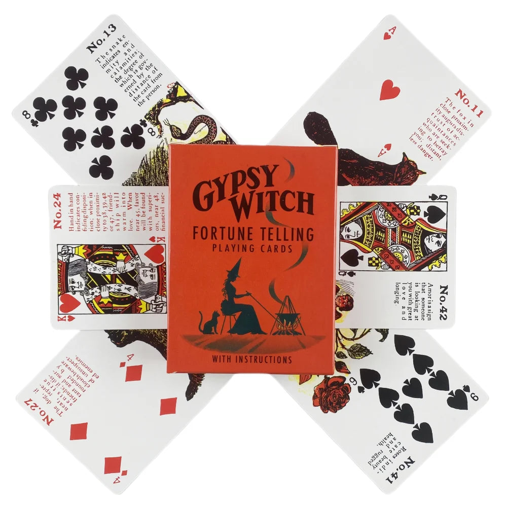 Gypsy Witch Traditional Cartomancy & Fortune Telling Deck