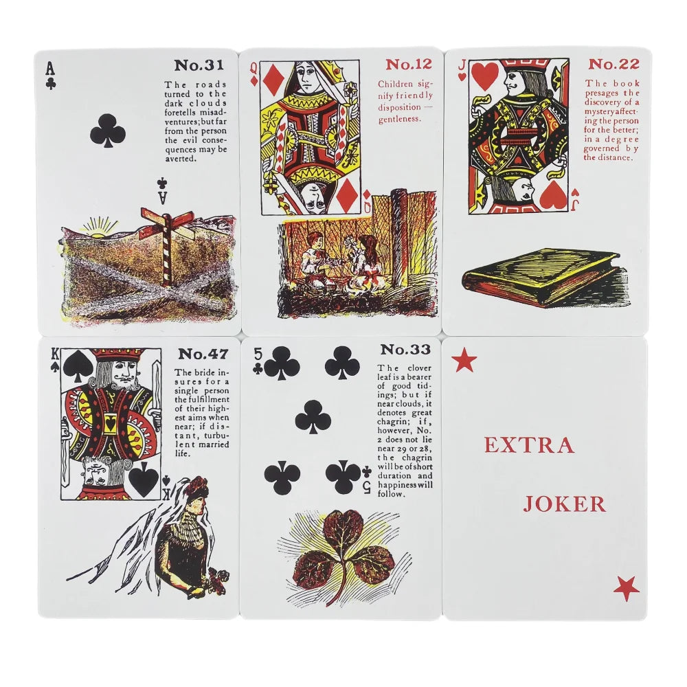 Gypsy Witch Traditional Cartomancy & Fortune Telling Deck