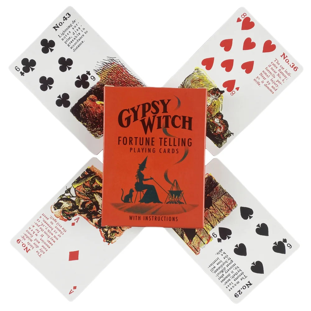 Gypsy Witch Traditional Cartomancy & Fortune Telling Deck