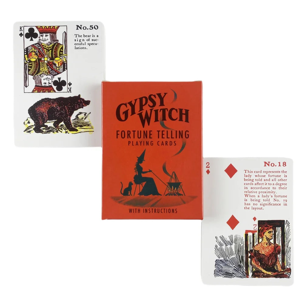 Gypsy Witch Traditional Cartomancy & Fortune Telling Deck