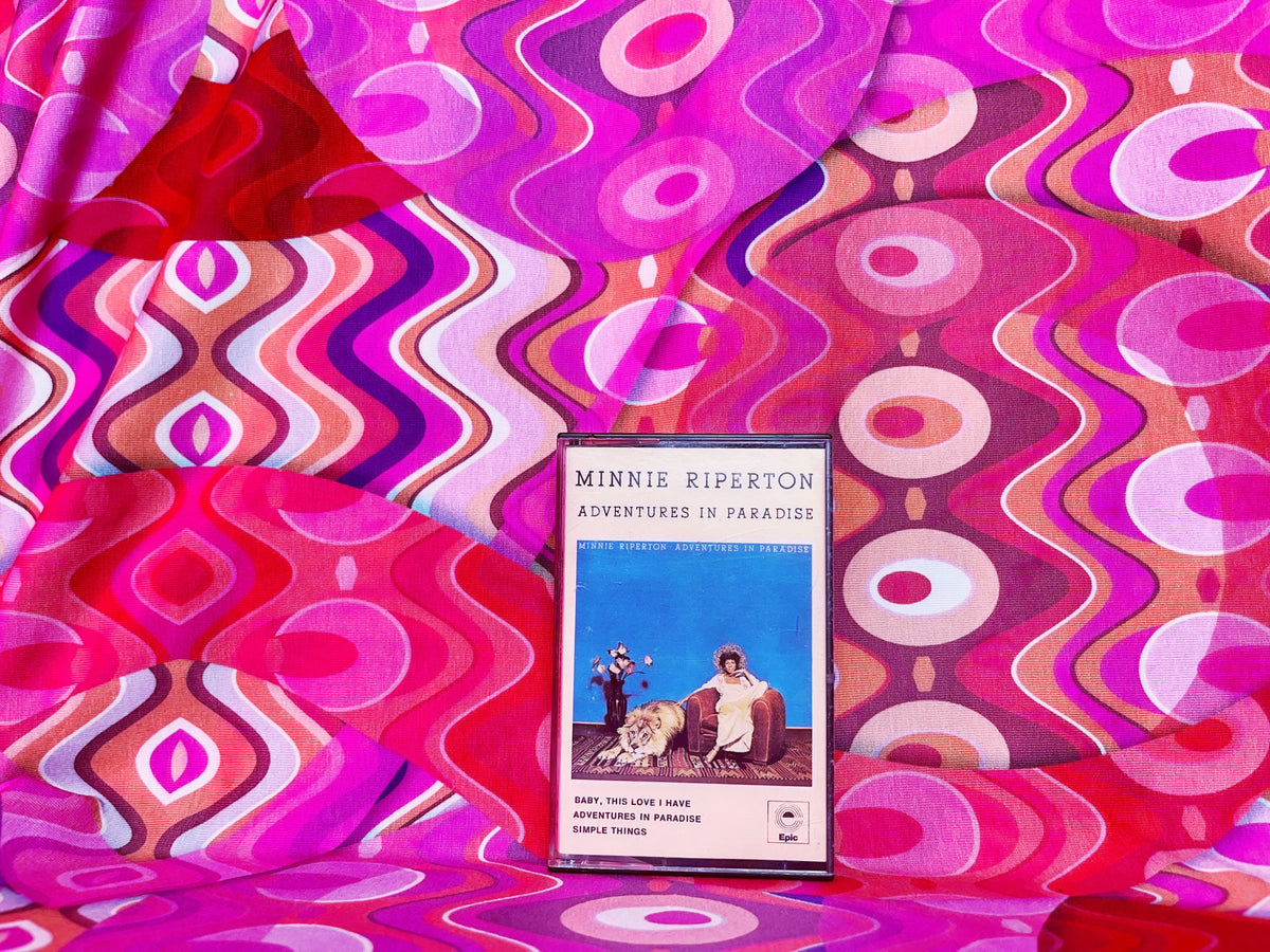 Minnie Riperton – Adventures In Paradise (Rare 1975 Epic Cassette Tape, 40-69142) - Vintage Soul Collectible