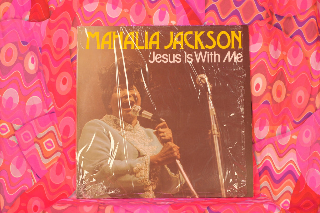 Mahalia Jackson – Jesus Is With Me (12" LP, 33 RPM, Astan Music, 1984)