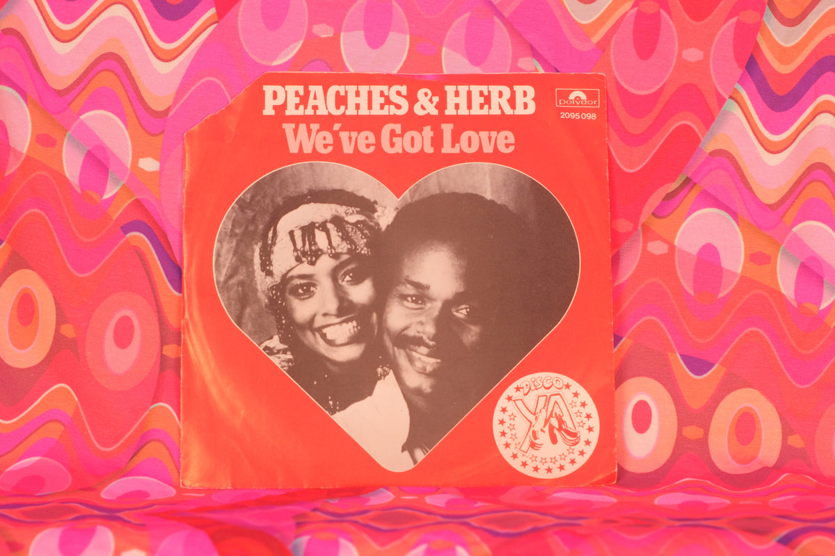 Peaches & Herb – We've Got Love / Four's a Traffic Jam (7" Single, 45 RPM, Polydor Records, 1978) (VG/P) - Well Loved Copy