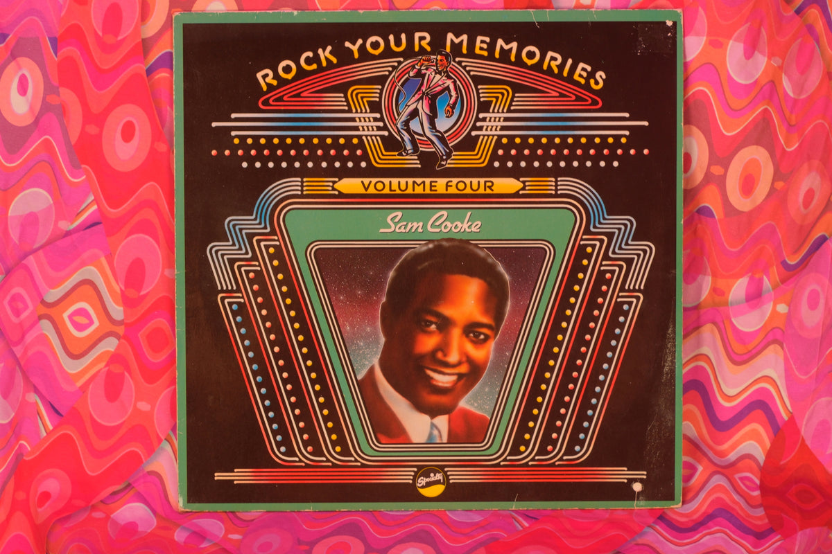 Sam Cooke – Rock Your Memories Volume Four (12" LP, 33 RPM, Specialty Records, 1980) (VG/G) - Well Loved Copy