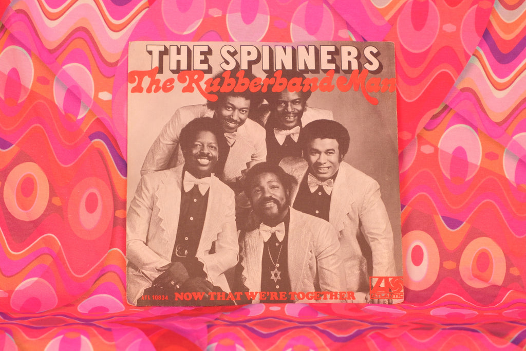The Spinners – The Rubberband Man / Now That We're Together (7" Single, 45 RPM, Atlantic Records, 1976) (VG/G) - Well Loved Copy